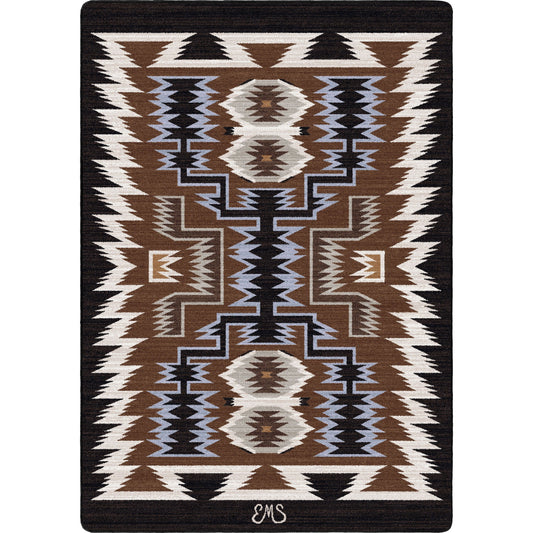 American Dakota Southwestern Mountain Modern rug