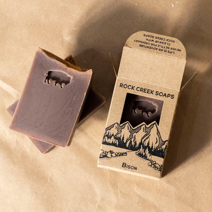 Bison Bar Soap | Amber Vanilla & Lavender