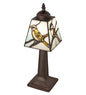 Rustic Cabin Backyard Friends Mini Lamp