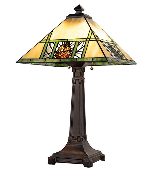 Rustic Cabin Pinecone Ridge Table Lamp