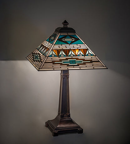 Rustic Lodge Valencia Mission Table Lamp