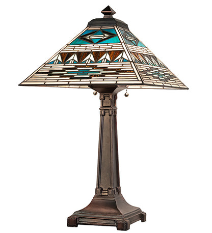 Rustic Lodge Valencia Mission Table Lamp