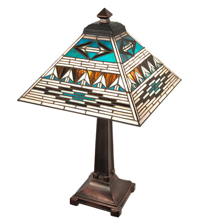 Rustic Lodge Valencia Mission Table Lamp