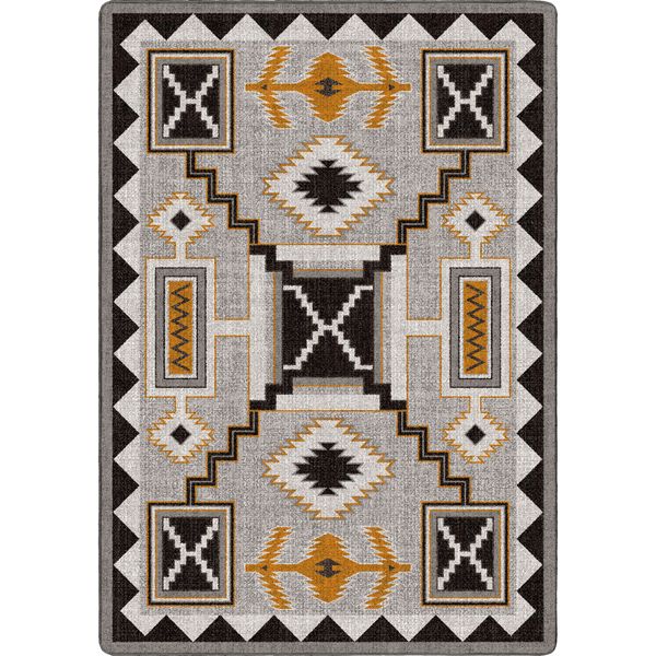 American Dakota Southwestern Mountain Modern rug