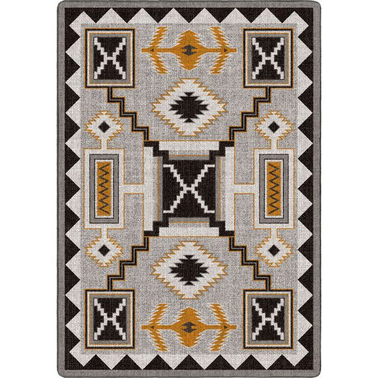 American Dakota Southwestern Mountain Modern rug