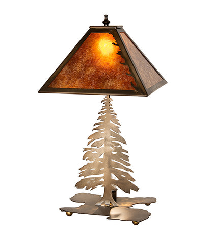 21" High Tall Pines Table Lamp