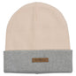 Women's Super Soft Reversible Cuff Cap - Grey / Pink