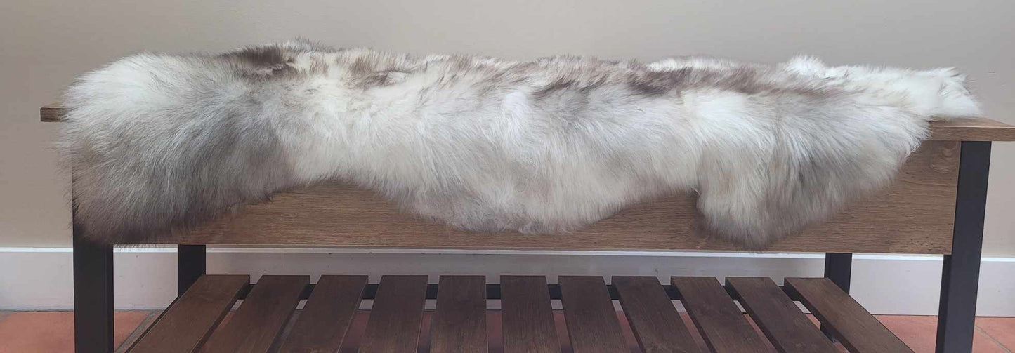 Spotted Natural Sheepskin