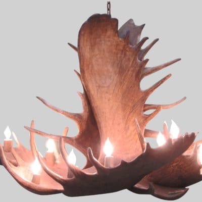 Uncompahgre Peak Series Moose Antler Chandeliers