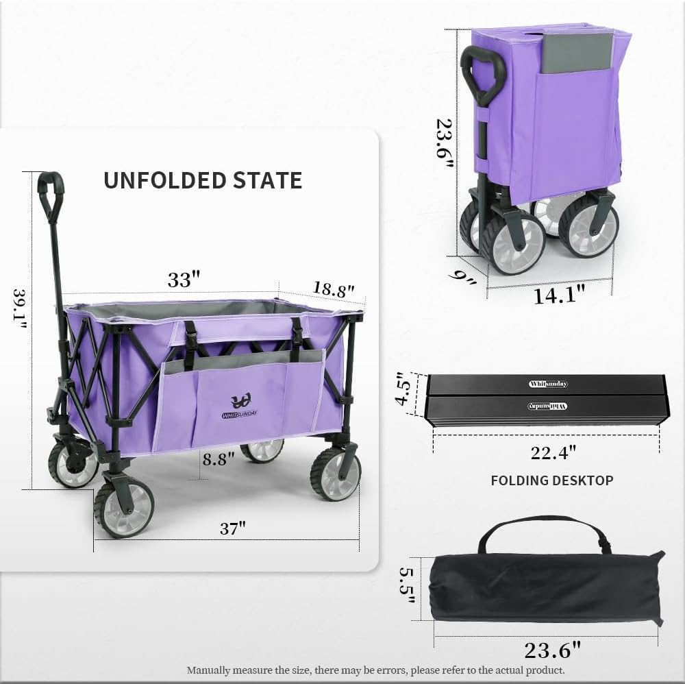 Whitsunday Moko Compact Plus Folding Wagon Cart