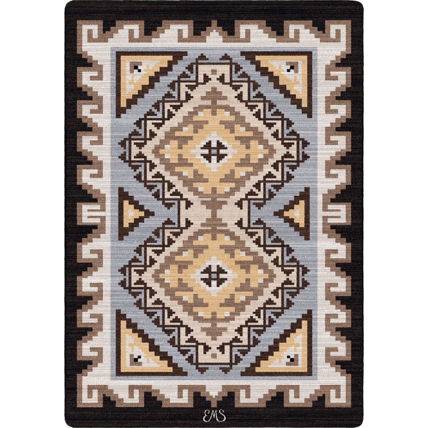 American Dakota Southwestern Mountain Modern rug