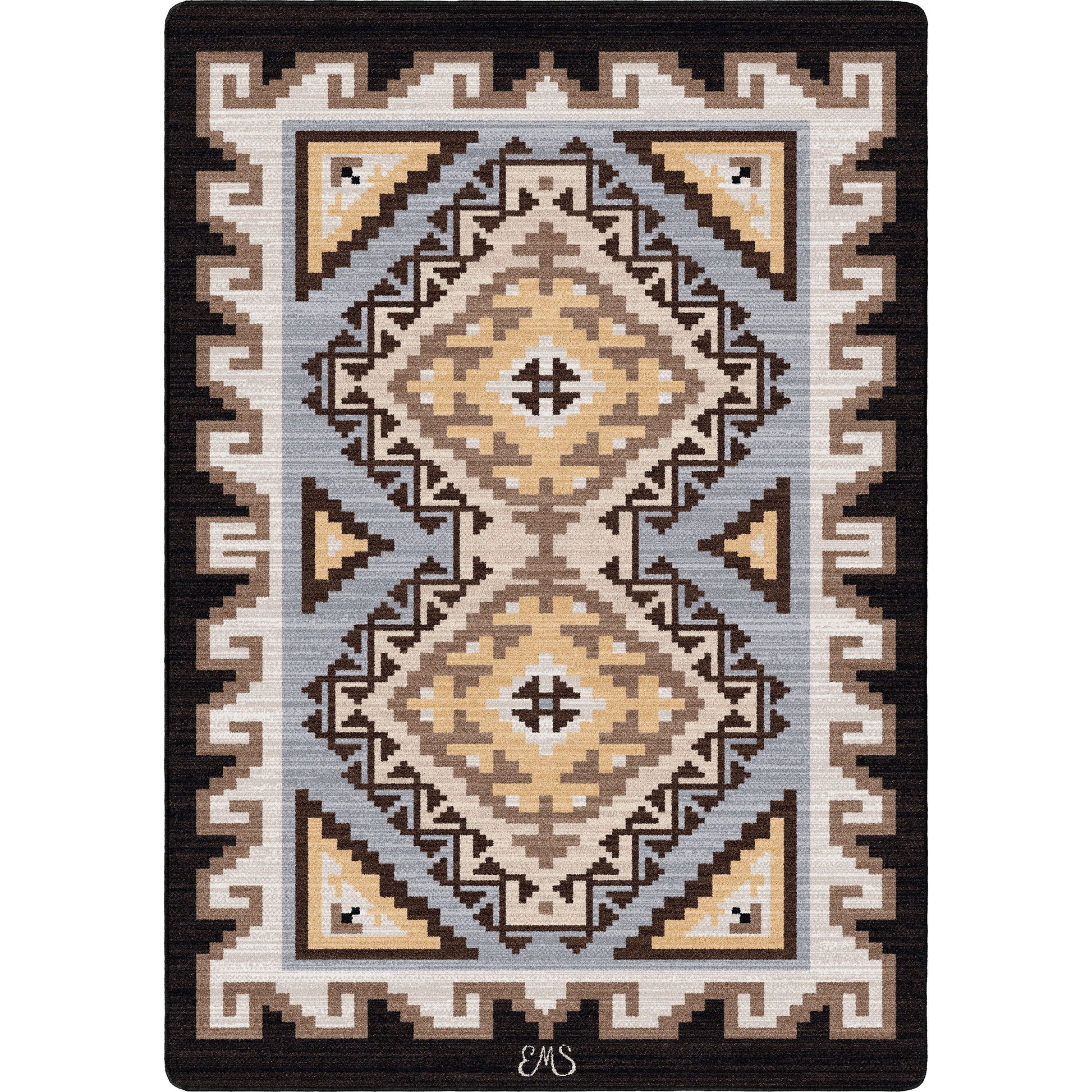 American Dakota Southwestern Mountain Modern rug