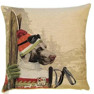 Weimaraner Pillow Cover- Nordic Decor