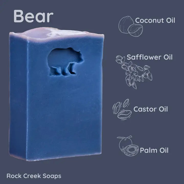 Bear Bar Soap: Huckleberry