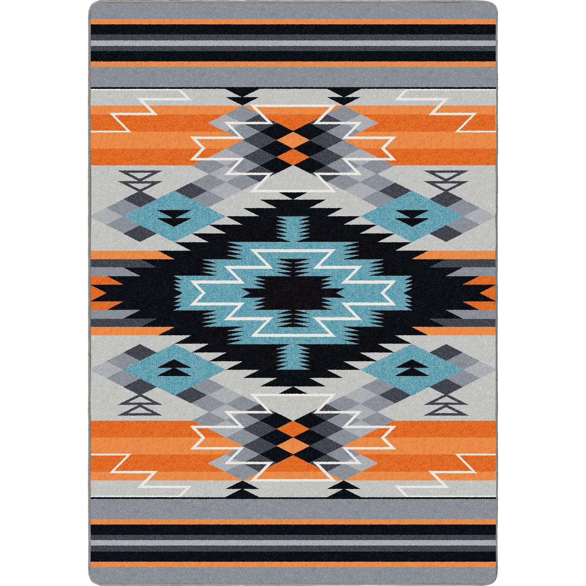 American Dakota Rug - Radio Waves - mountain modern decor