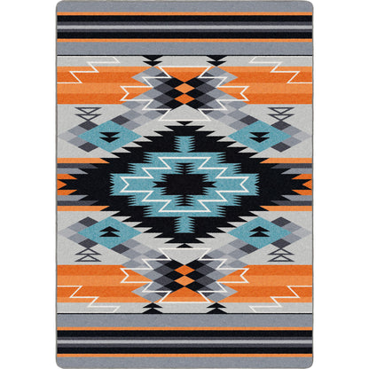 American Dakota Rug - Radio Waves - mountain modern decor