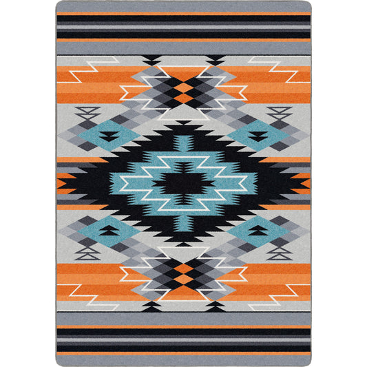 American Dakota Rug - Radio Waves - mountain modern decor