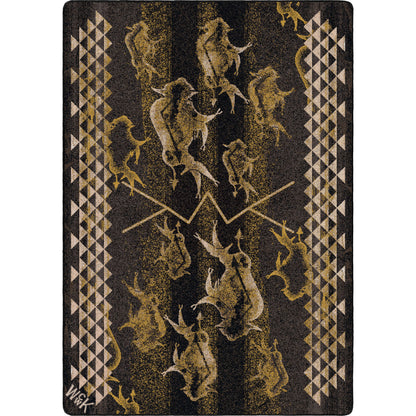 American Dakota Southwestern Mountain Modern rug