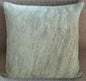 Light Brindle Genuine Cowhide Pillow Cover