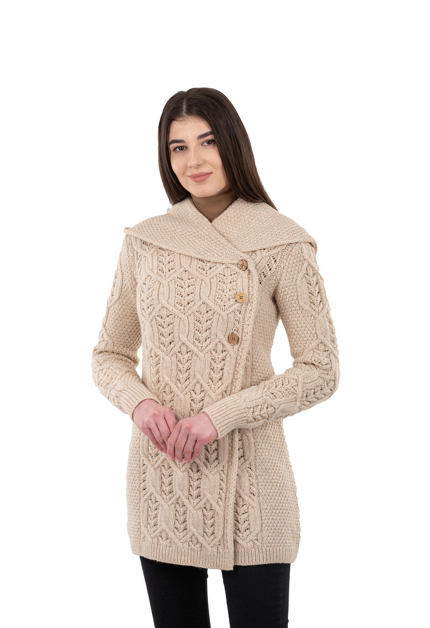 Aran Leaf Coat