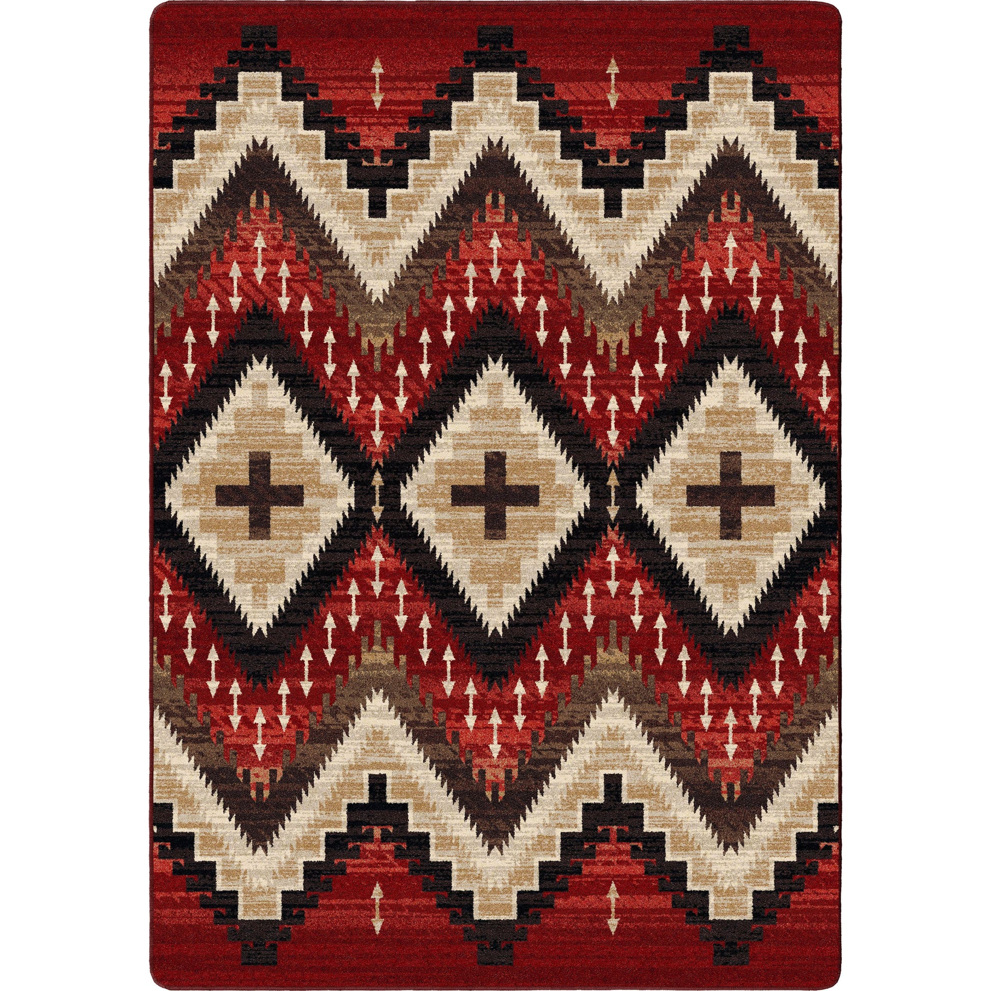 American Dakota Southwestern Mountain Modern rug