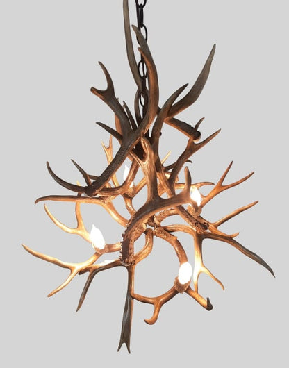 Ponderosa Series Mule Deer Antler Chandeliers