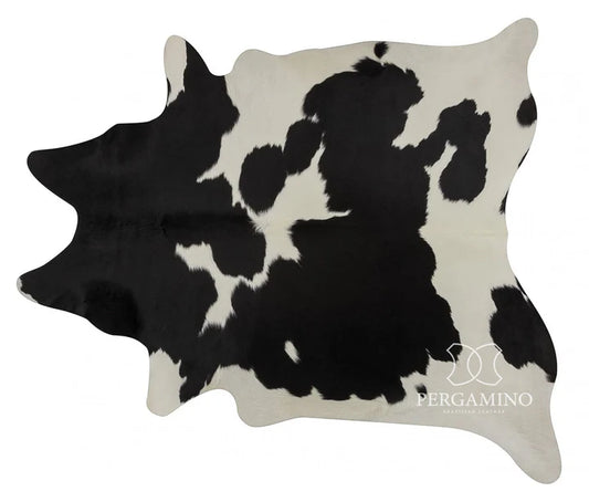 Genuine Brazilian Cowhide - Black & White