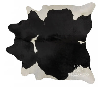 Genuine Brazilian Cowhide - Black & White