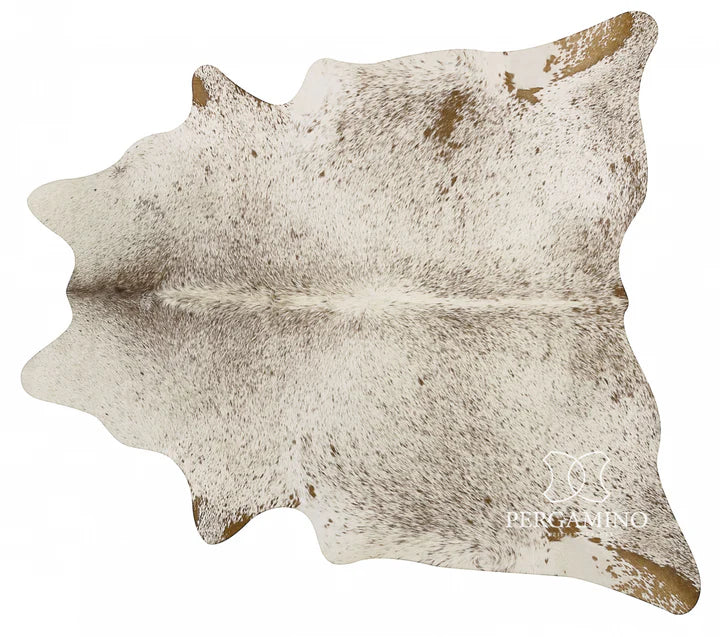 Genuine Brazilian Cowhide - Brown Speckled