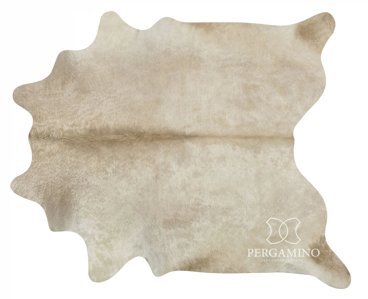 Genuine Brazilian Cowhide - Champagne