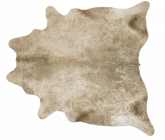 Genuine Brazilian Cowhide - Champagne