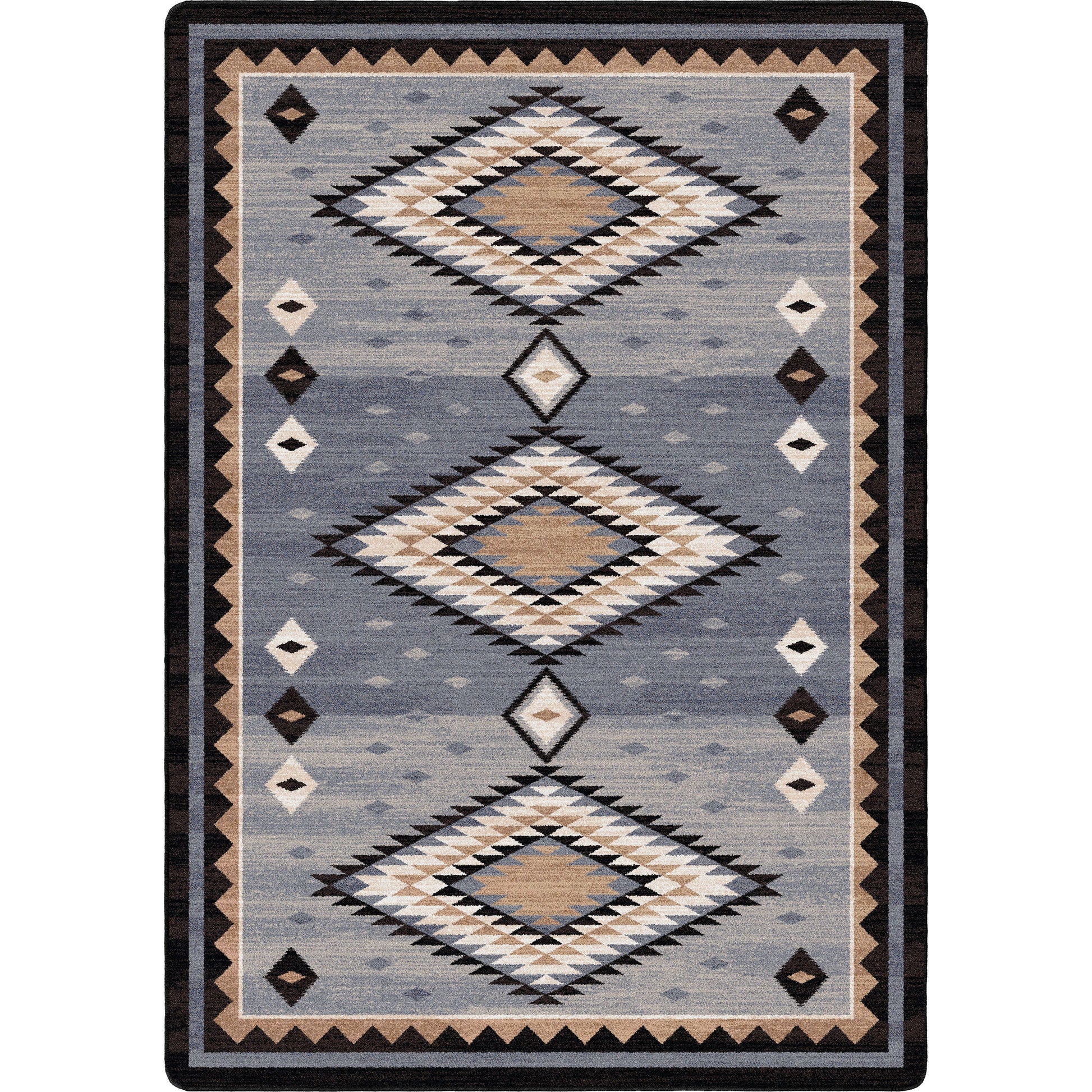 American Dakota Southwestern Mountain Modern rug