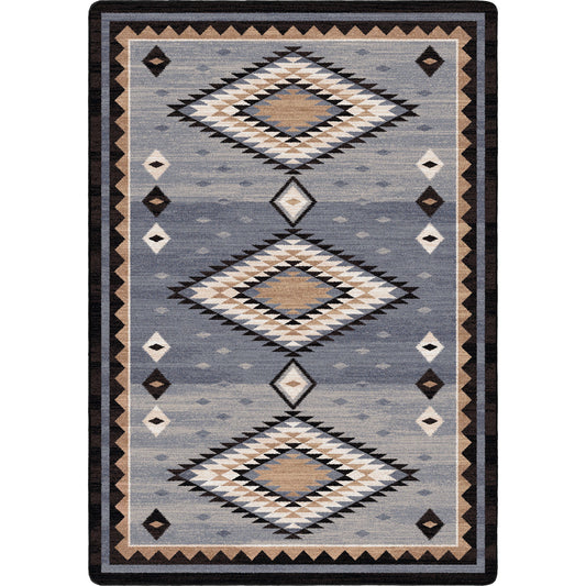 American Dakota Southwestern Mountain Modern rug