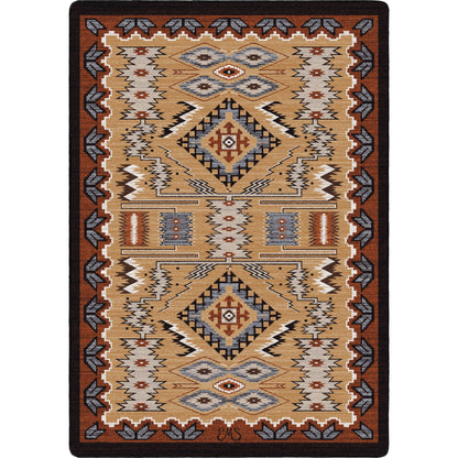 American Dakota Southwestern Mountain Modern rug