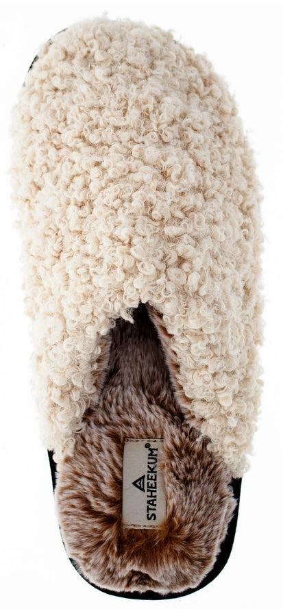 cozy cabin fur slipper