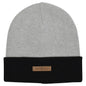 Women's Super Soft Reversible Cuff Cap - Grey / Black