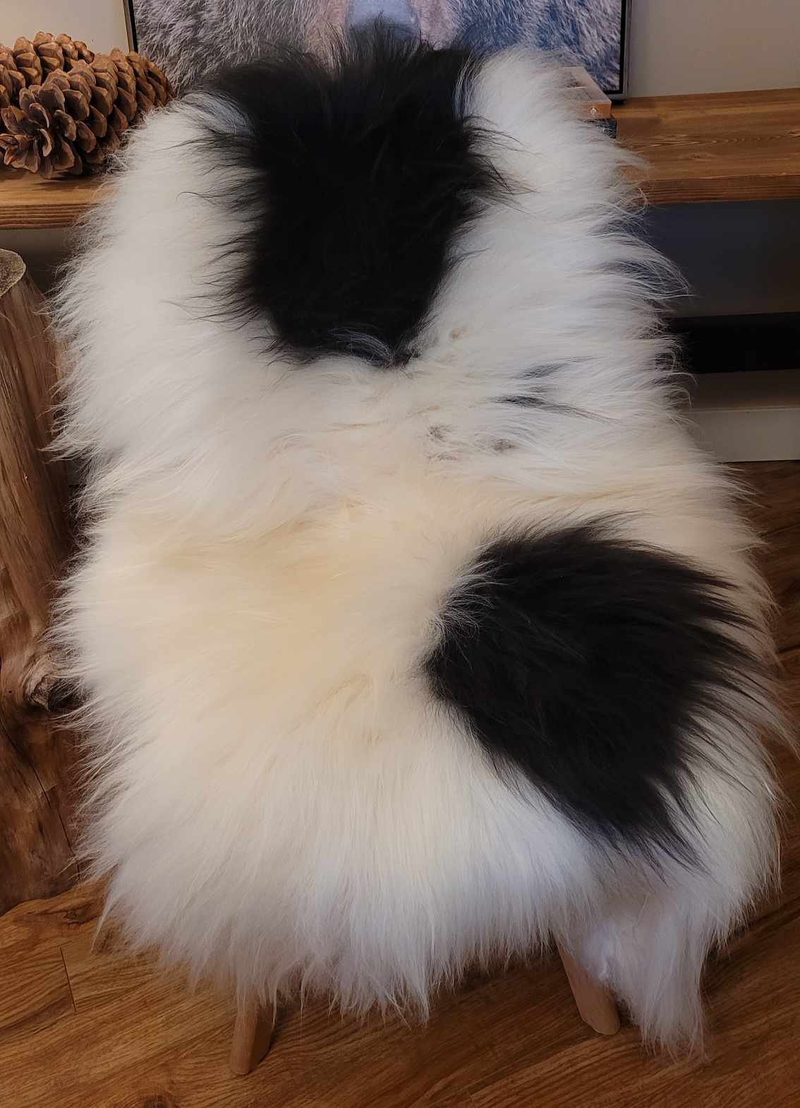 Longhair Icelandic Sheepskin Rug