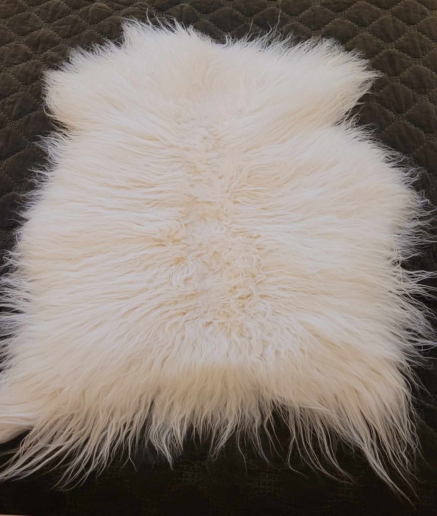 White Icelandic Sheepskin