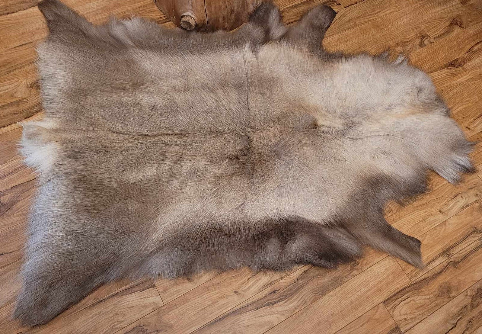 natural Scandinavian Reindeer Hide