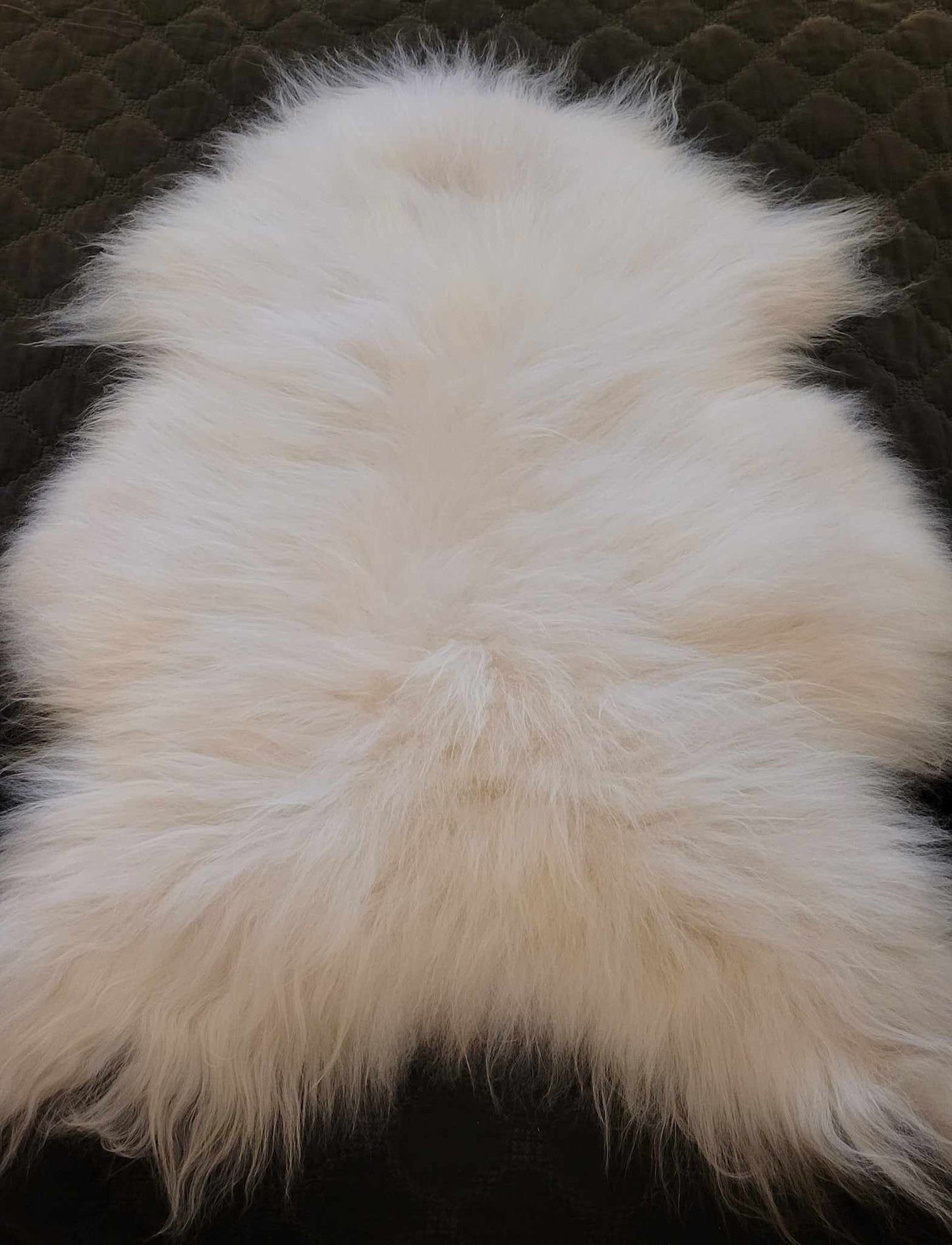 White Icelandic Sheepskin