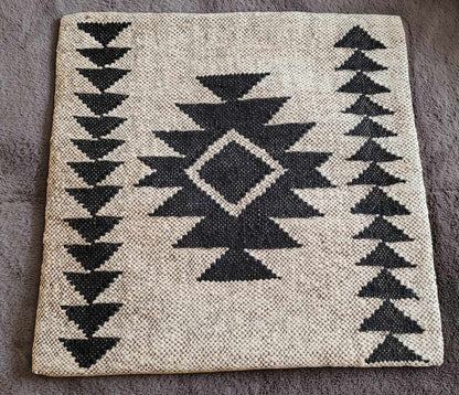 Wool Kilim Pillow Cover Geometric