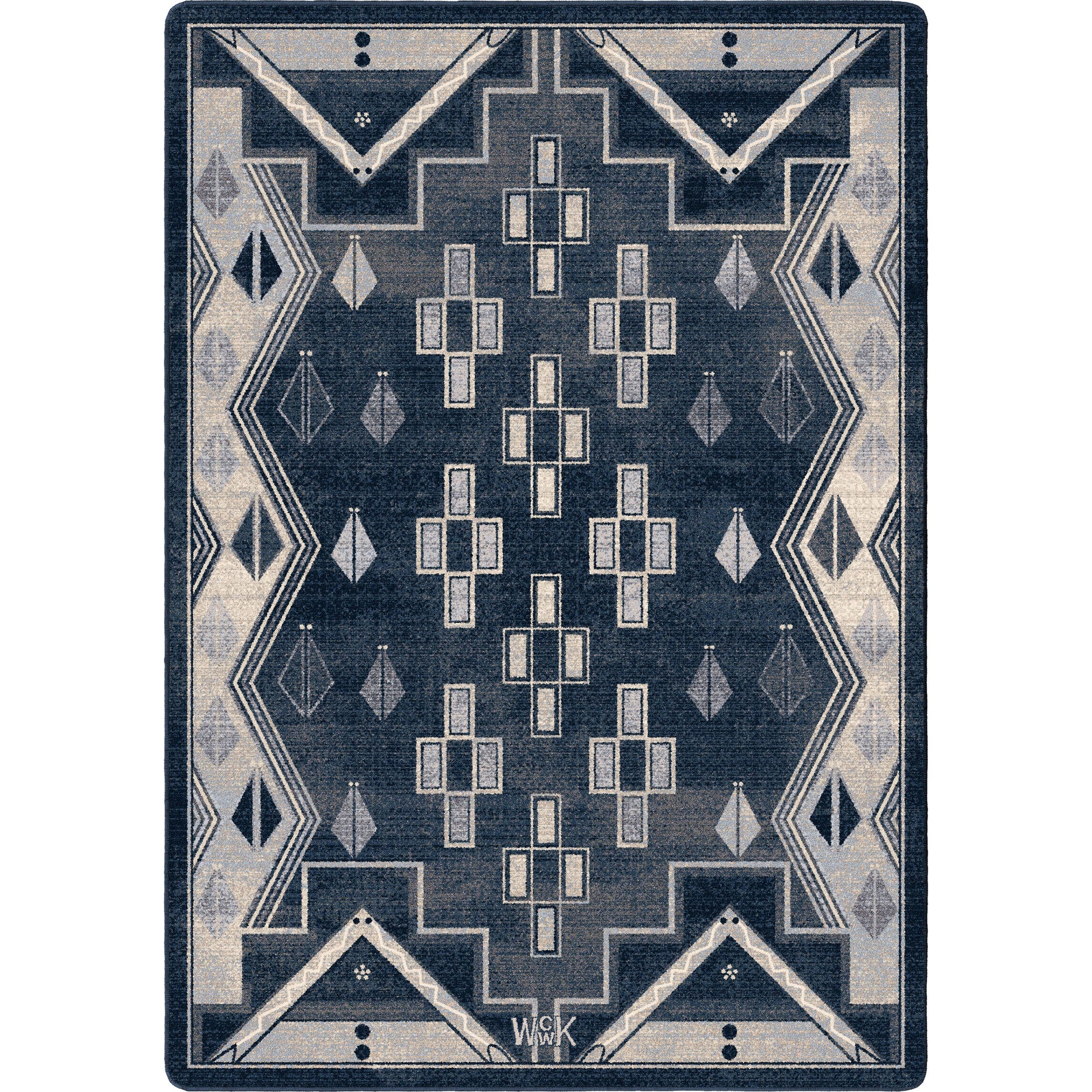 American Dakota Southwestern Mountain Modern Rug Willow Kipp