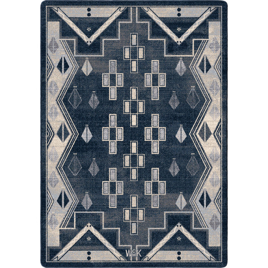 American Dakota Southwestern Mountain Modern Rug Willow Kipp