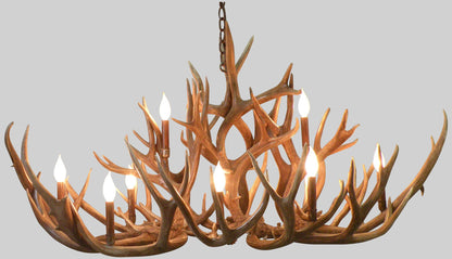 Bristlecone Series Mule Deer Antler Chandeliers