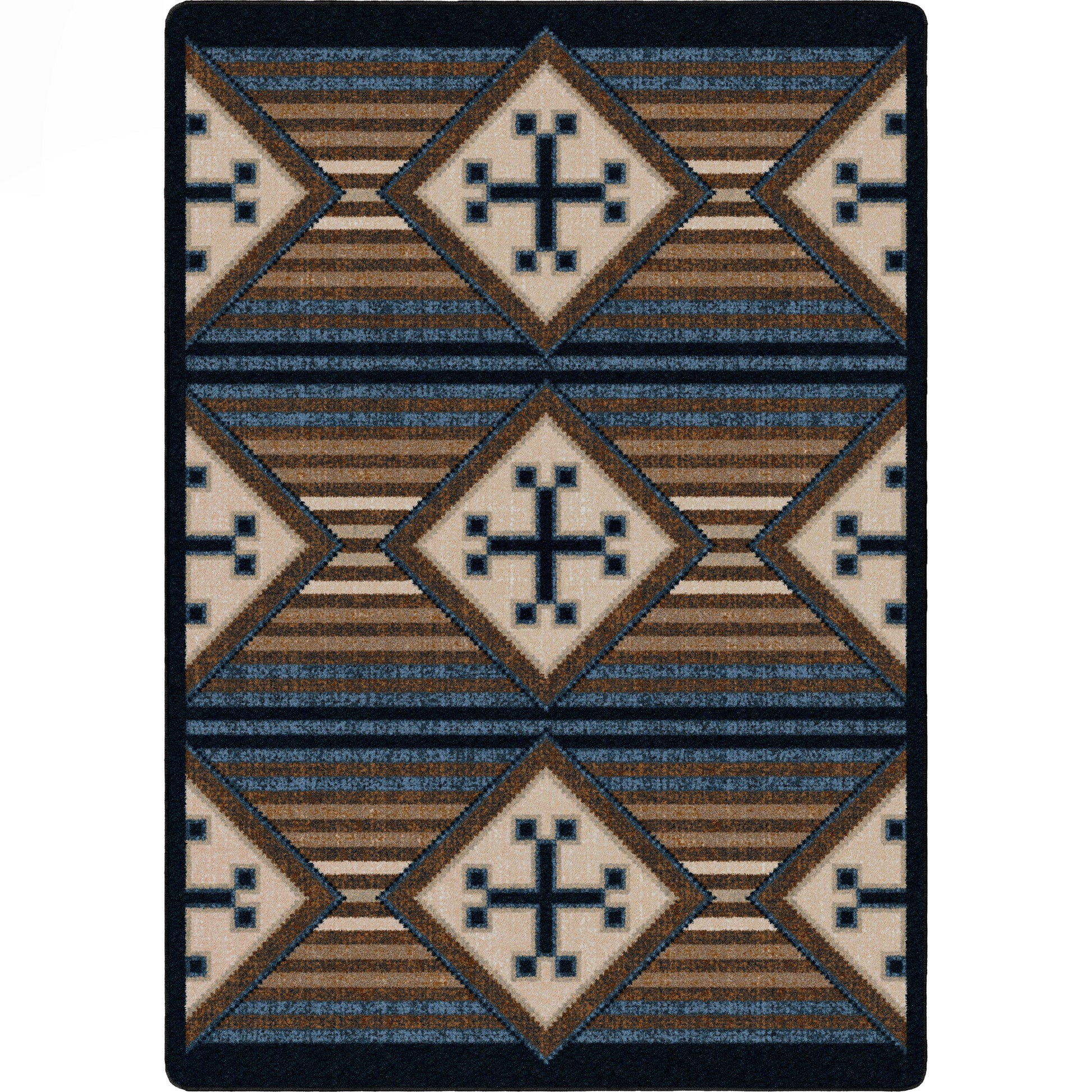 American Dakota Southwestern Mountain Modern rug