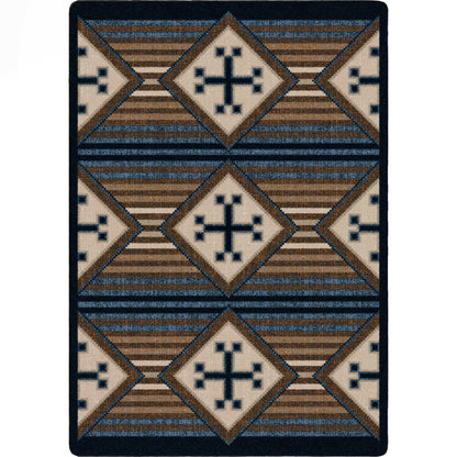 American Dakota Southwestern Mountain Modern rug