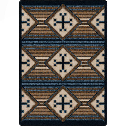 American Dakota Southwestern Mountain Modern rug