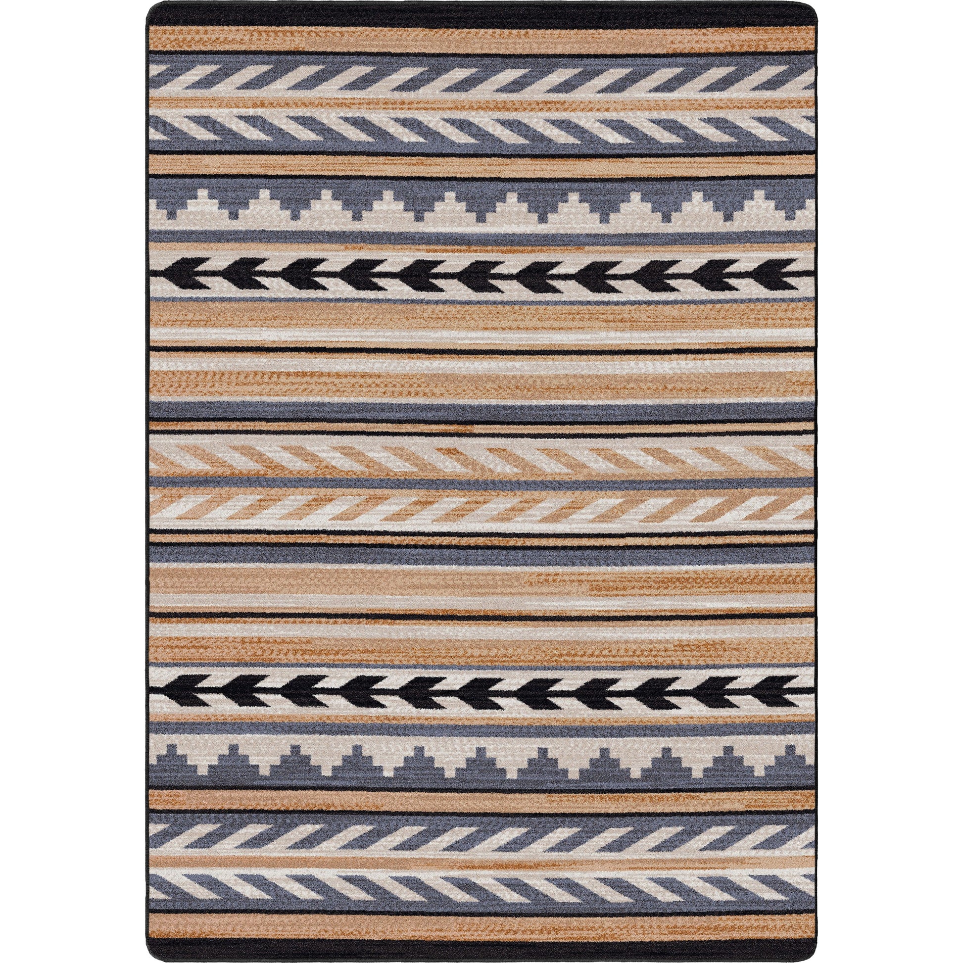 American Dakota Southwestern Mountain Modern rug