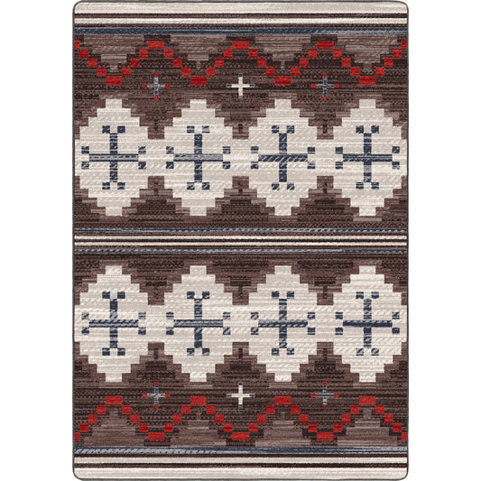 American Dakota Southwestern Mountain Modern rug